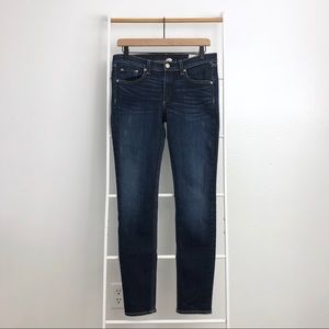 Rag & Bone Blue Denim Skinny Jeans in Kensington